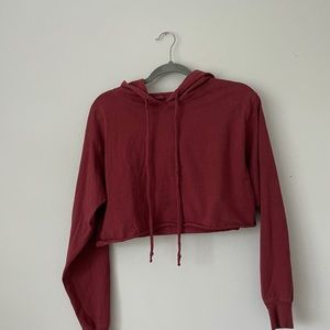 brandy melville cropped hoodie rare